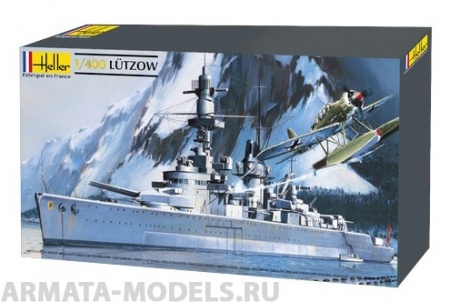 81047HL Корабль  Лютцов (1:400) Heller