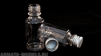 AH9011 Флакон для хранения красок 30 мл, металлическая крышка