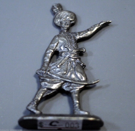 Н-С-003 Турецкий офицер Солдатики "Ура"