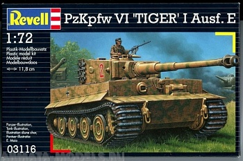03116 Танк PzKpfw VI Tiger, 1:72, (3)