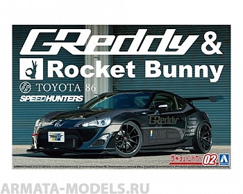 06187 Toyota 86 '12 GReddy&Rocket Bunny Volk Racing Ver.