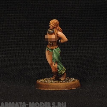 BV-joan Игровая миниатюра  girl in handcuffs (naked) девушка в наручниках