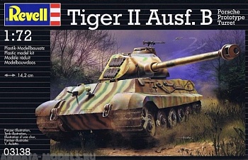 03138 Тяжелый танк Tiger II Ausf. B (Porsche Protot)