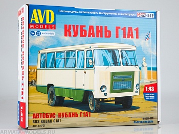 4044AVD Сборная модель Автобус Кубань Г1А1