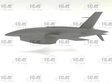 48403 BQM-34А (Q-2C) Firebee, Американский беспилотный самолет ICM