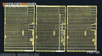 PEA198 Набор фототравления для 1/35 Modern US AFV Rack Buckles for Belts (For All)