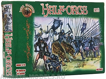 ALL72017 Фигуры Half-orcs set 3 1/72