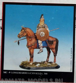 FRIUL-MC-9 Лангобард на коне 568 г.