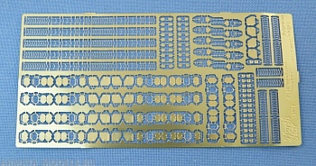 NSA350027 Detail set for 5''/38 Twin gun mounts (US ships)