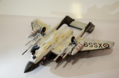 72031 Всепогодный английский палубный истребитель «Си Виксен» FAW.2 ARK model