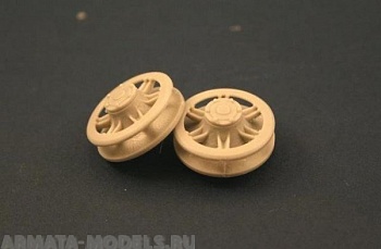 RE35-098 Дополнение для моделей Idler Wheels For Panther/ Jagdpanther (Late Model)