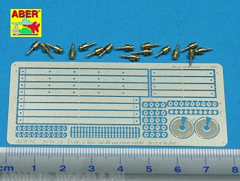 ABR-35-D-24  Дополнения для  Power line wall mount with street ligt для  1/35