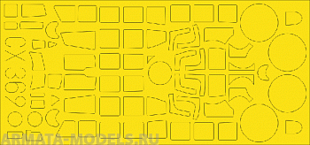 CX369ED  Окрасочная маска для модели самолета Ju 88С-6 1/72