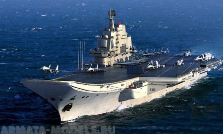 06703 Корабль  Китайский авианосец Trumpeter