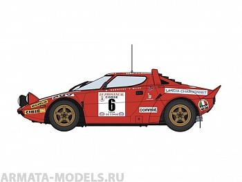 20282 Автомобиль LANCIA STRATOS HF CHARDNNET 1975 (Hasegawa) 1/24
