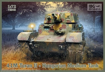 IBG72048 Танк 41M TURAN II Hungarian Medium tank (IBG models) 1/72